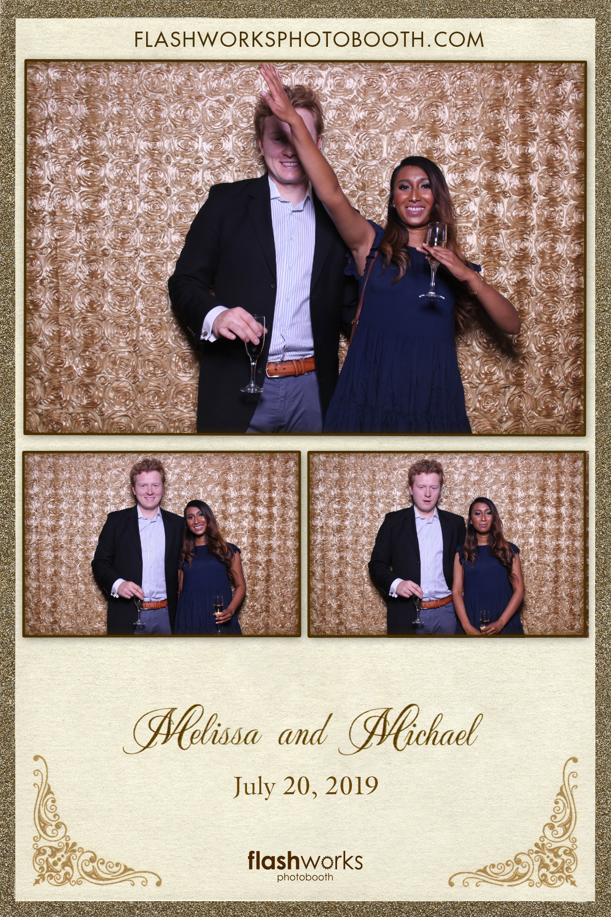 Michael and Melissa's Wedding | View more photos from the event at gallery.flashworksphotobooth.com/u/FlashworksPhotoboothInc/Michael-and-Melissas-Wedding
